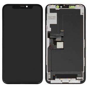 Дисплей для iPhone 11 Pro, черный, с рамкой, AAA, TFT , ZY LTPS FHD