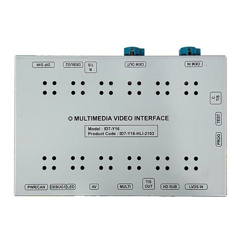 Video Interface for BMW EVO ID7 of 2017∼ MY