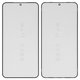 Housing Glass G+OCA PRO compatible with Samsung S931 Galaxy S25, (with OCA film, black)