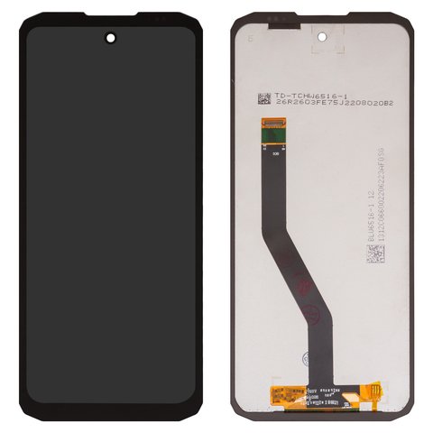 LCD compatible with Doogee Fire 6, Fire 6 Power, black, without frame, High Copy, FPC QCGM656IKF0012G V01 