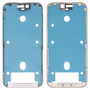 LCD Binding Frame compatible with iPhone 15 Pro, black, Original PRC  