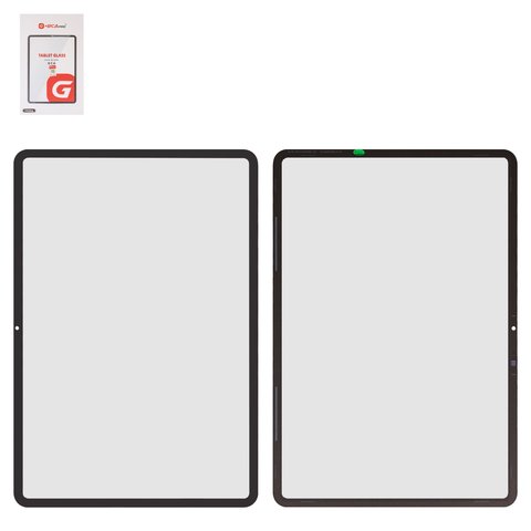 Стекло корпуса G+OCA PRO для Xiaomi Pad 7, Pad 7 Pro, с OCA пленкой, черное