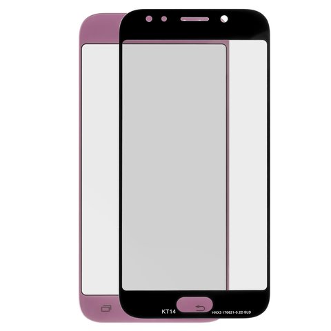 Vidrio de carcasa puede usarse con Samsung J530F Galaxy J5 2017 , rosado