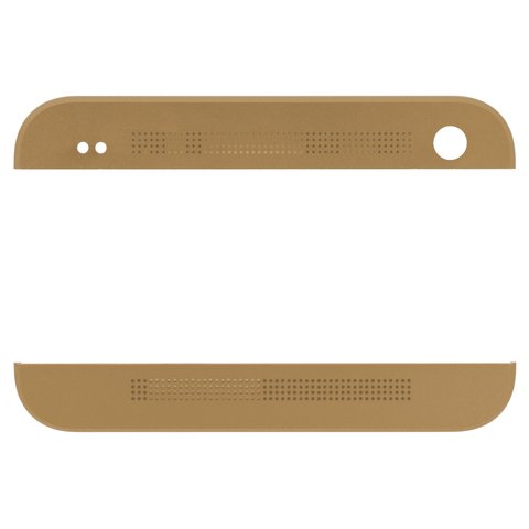 Panel superior + inferior de la carcasa puede usarse con HTC One M7 801e, dorada