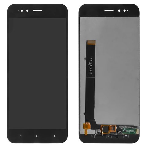 Pantalla LCD puede usarse con Xiaomi Mi 5X, Mi A1, negro, sin marco, Original PRC , MDG2, MDI2, MDE2