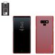 Funda Nillkin Air Case puede usarse con Samsung N960 Galaxy Note 9, rojo, perforado, plástico, #6902048161023