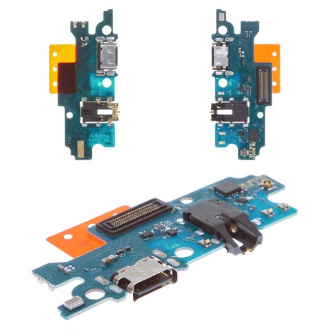Cable flex puede usarse con Samsung M205F DS Galaxy M20, del conector de carga, del conector de auriculares, con micrófono, High Copy, placa del cargador