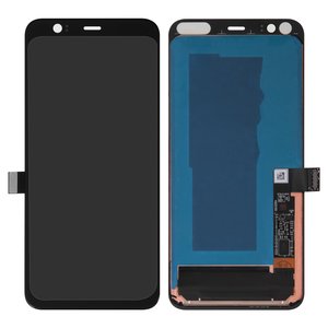 Pantalla LCD puede usarse con Google Pixel 4, negro, sin marco, original vidrio reemplazado 