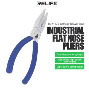 Pinza de pico largo RELIFE RL 111, 135 mm