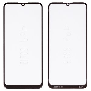 Vidrio de carcasa G+OCA PRO puede usarse con Huawei Honor 9A, Y6p, con película OCA, negro