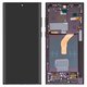 Pantalla LCD puede usarse con Samsung S908B Galaxy S22 Ultra 5G, morado, con marco, High Copy, (OLED)