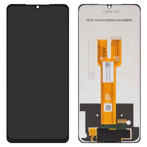 Pantalla LCD puede usarse con Samsung A066 Galaxy A06 5G, negro, sin marco, Box 