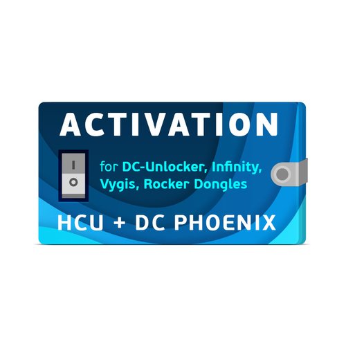 Активація HCU + DC-Phoenix для донглів DC-Unlocker / Infinity / Vygis / Rocker