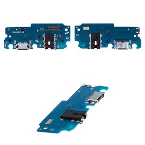 Шлейф для Samsung A136 Galaxy A13 5G, конектора навушників, конектора зарядки, з мікрофоном, Original PRC , плата зарядки, USB тип C