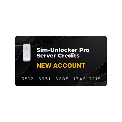 Серверні кредити Sim Unlocker Pro новий акаунт 