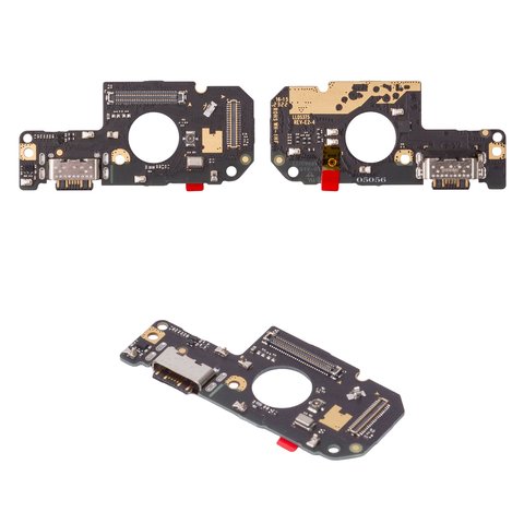 Шлейф для Xiaomi Poco M4 Pro 4G, Redmi Note 11, Redmi Note 11S, Redmi Note 12S, конектора зарядки, з мікрофоном, з компонентами, Original PRC , плата зарядки