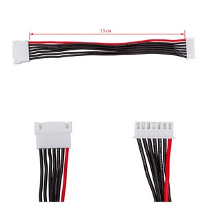 Балансувальний кабель 6S, подовжувач, 15 см, JST XH, 22AWG