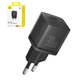 Сетевое зарядное устройство Baseus GaN5S, 30 Вт, Fast Charge, черный, 1 порт, #P10162504113-00