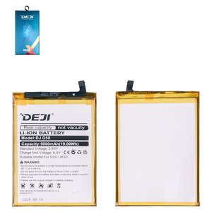 Аккумулятор Deji JK50 для Motorola Moto E40 XT2159, Moto G30 XT2129, Moto G51 XT2171 2, Li ion, 3,8 В, 5000 мАч