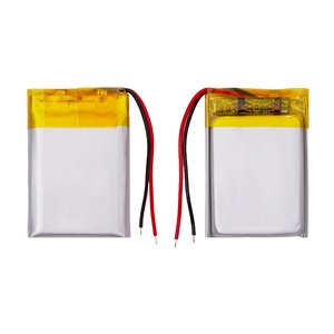 Акумулятор 352030, 30 мм, 20 мм, 3,8 мм, Li ion, 3,7 В, 250 мАг, з контролером