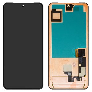 Дисплей для Google Pixel 8 Pro, чорний, без рамки, Оригінал переклеєне скло , GC3VE, G1MNW