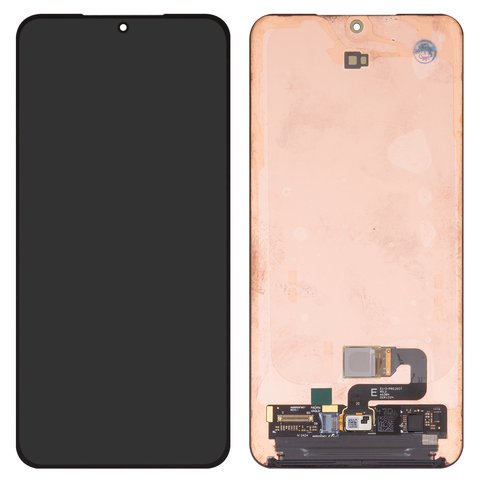 Дисплей для Samsung S926 Galaxy S24 Plus, черный, без рамки, Оригинал переклеено стекло 