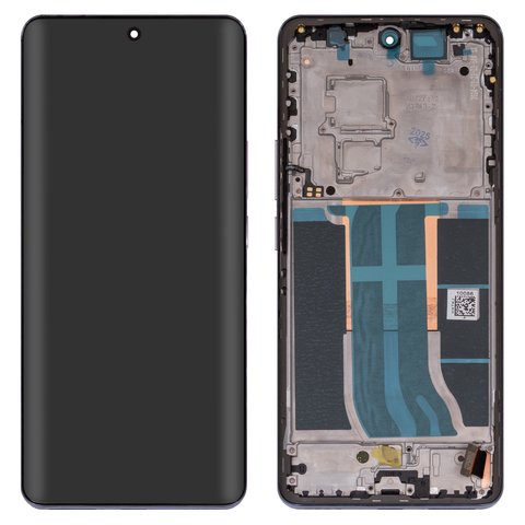 Дисплей для Realme 12 Pro, синий, с рамкой, Original PRC , RMX3842