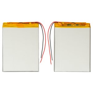 Аккумулятор 3072100, 98 мм, 71 мм, 3,0 мм, Li ion, 3,7 В, 3000 мАч, с контроллером