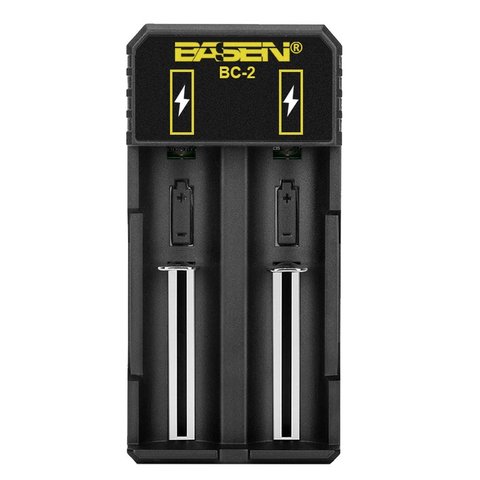 Зарядний пристрій Basen BC 2, для Li ion акумуляторів, вхід 5В 1A