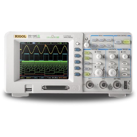 Osciloscopio digital de señales mixtas RIGOL DS1102CD